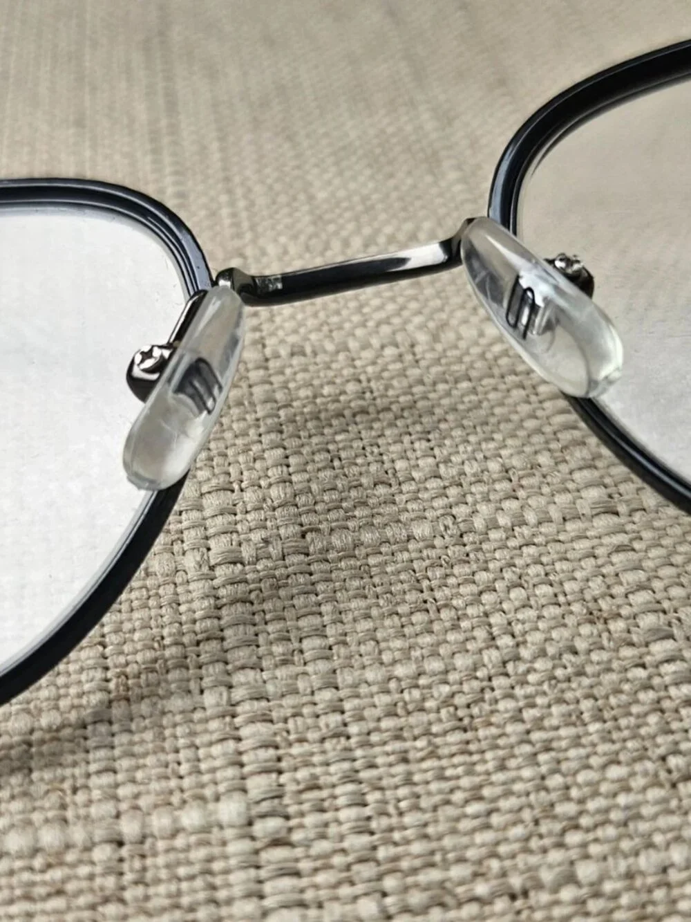 Sunfire Women Eyeglasses Frame Black Tone Metal Eyewear IP-Titanium ST-9073 NEW